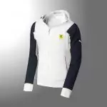 puma ferrari racing jacket white black mix color